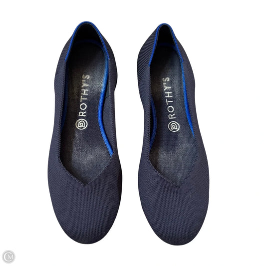 Shoes Flats By Rothys In Navy, Size: 10.5