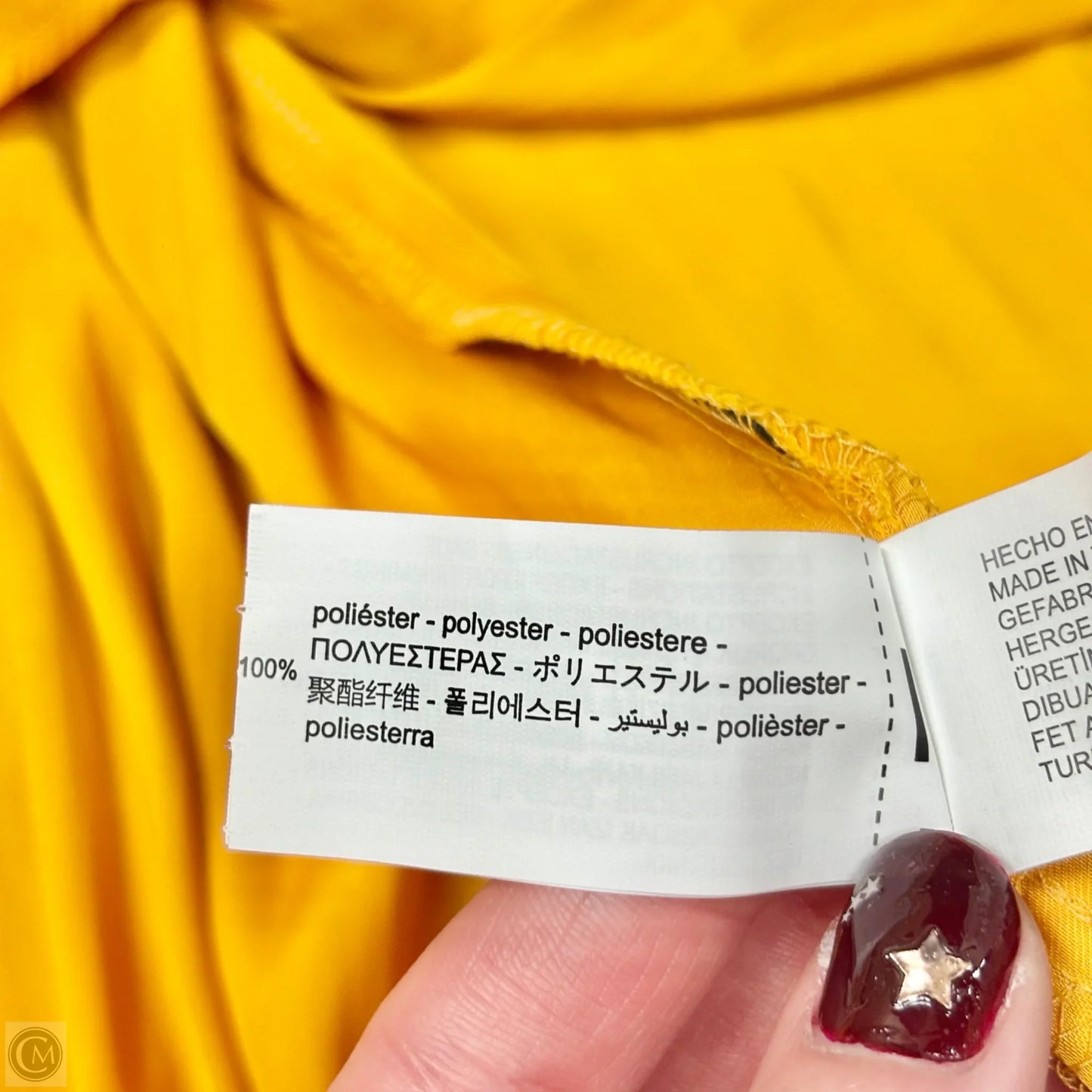 Dress Casual Short By Zara In Yellow, Size: L