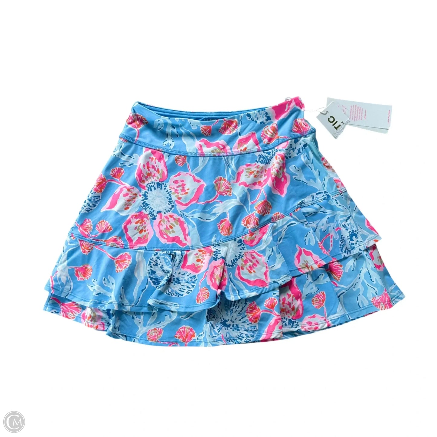 Skort Designer By Lilly Pulitzer In Floral Print, Size: Xxs