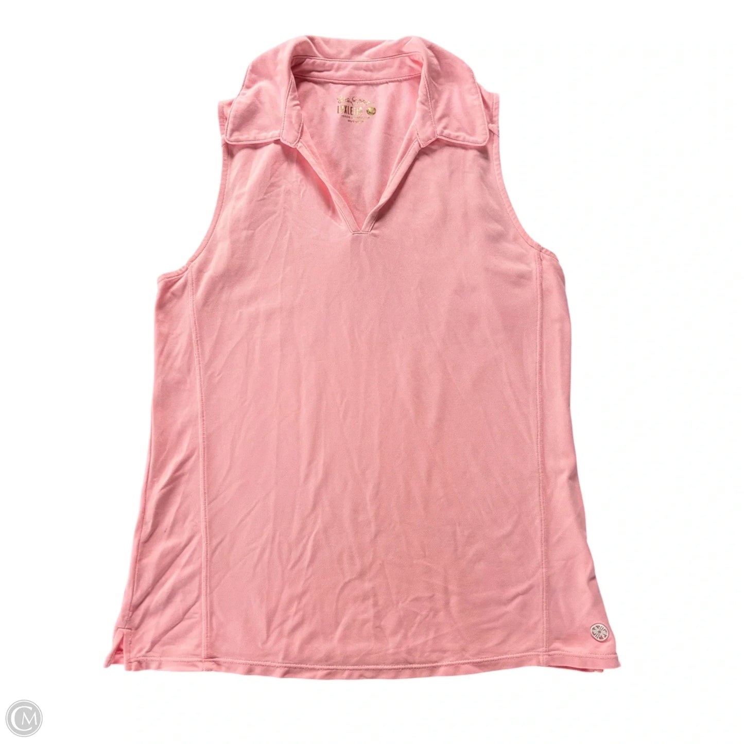 Top Sleeveless Designer By Lilly Pulitzer In Pink, Size: Xs
