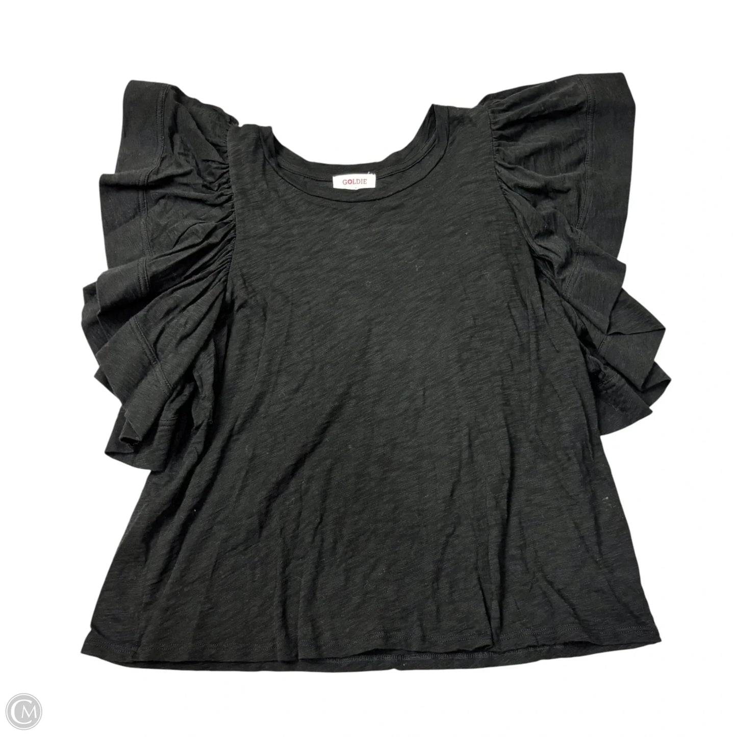 Top Short Sleeve By Goldie In Black, Size: S