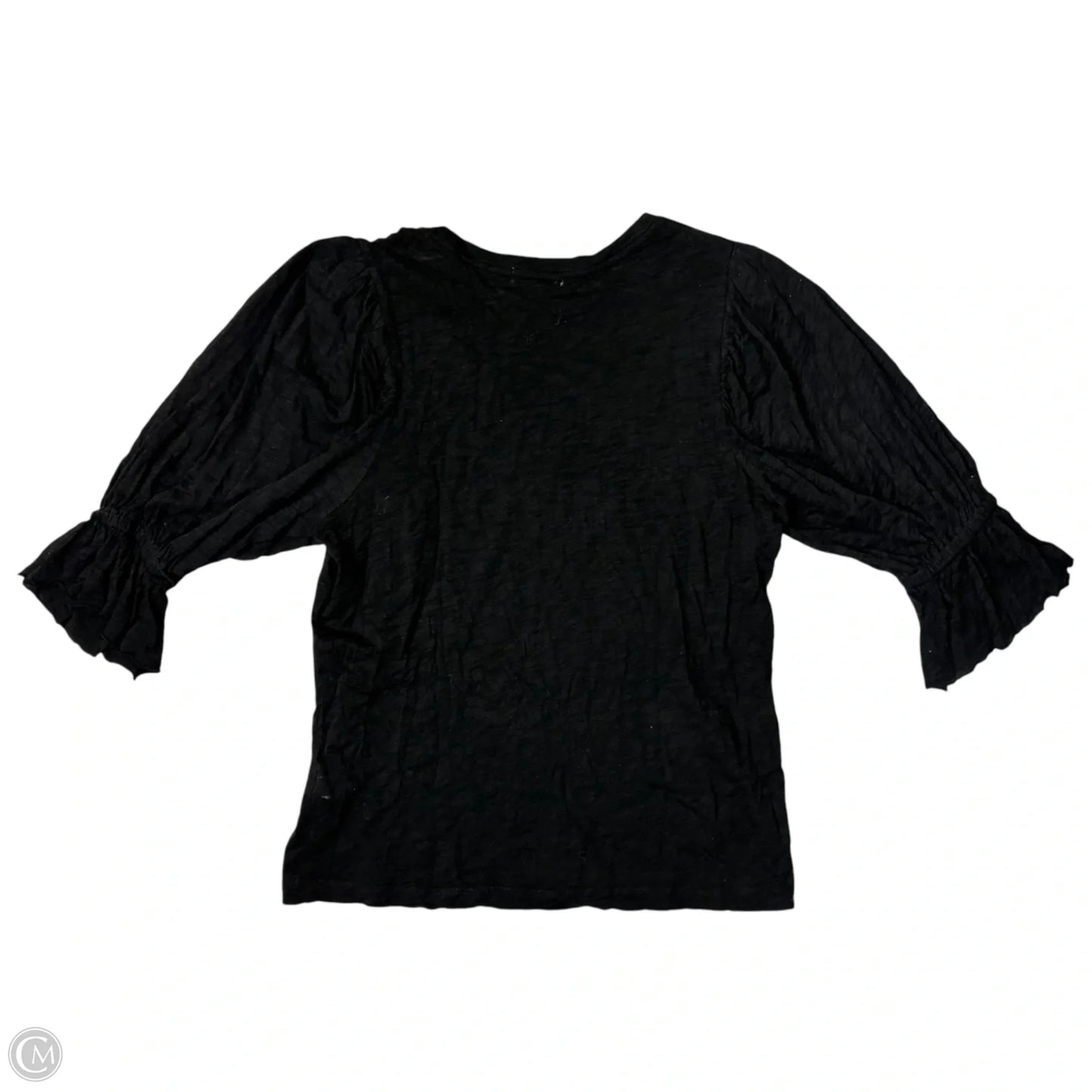 Top 3/4 Sleeve By Goldie In Black, Size: S