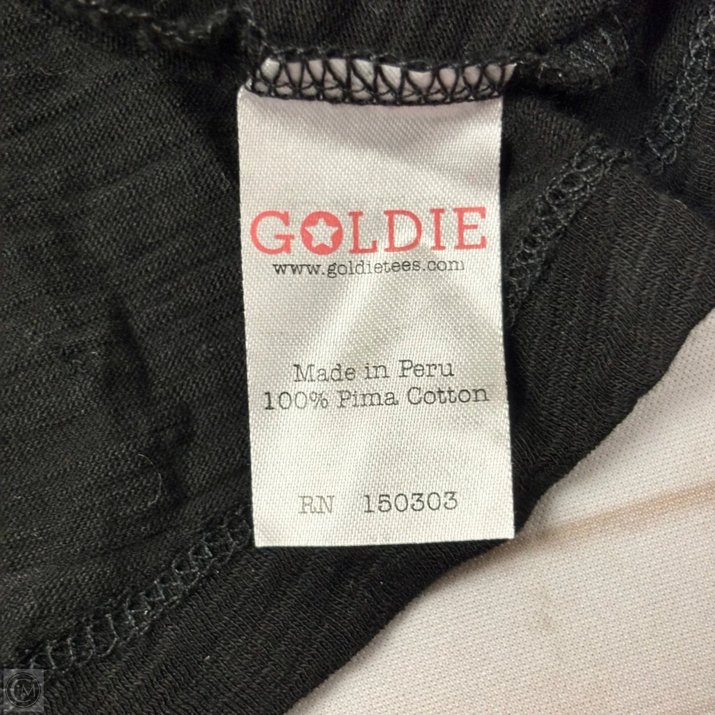 Top 3/4 Sleeve By Goldie In Black, Size: S