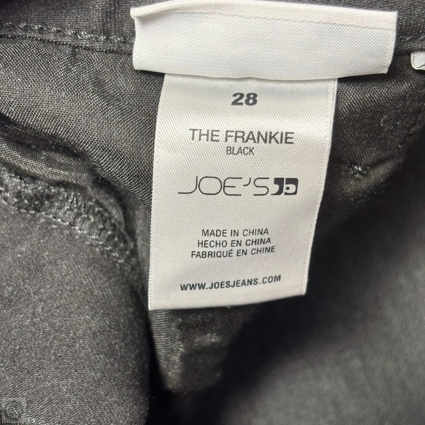 Jeans Boot Cut By Joes Jeans In Black Denim, Size: 6
