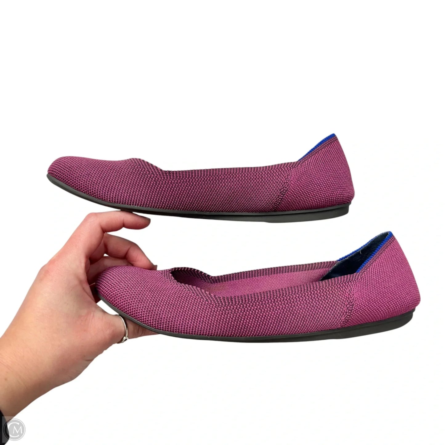 Shoes Flats By Rothys In Purple, Size: 8.5