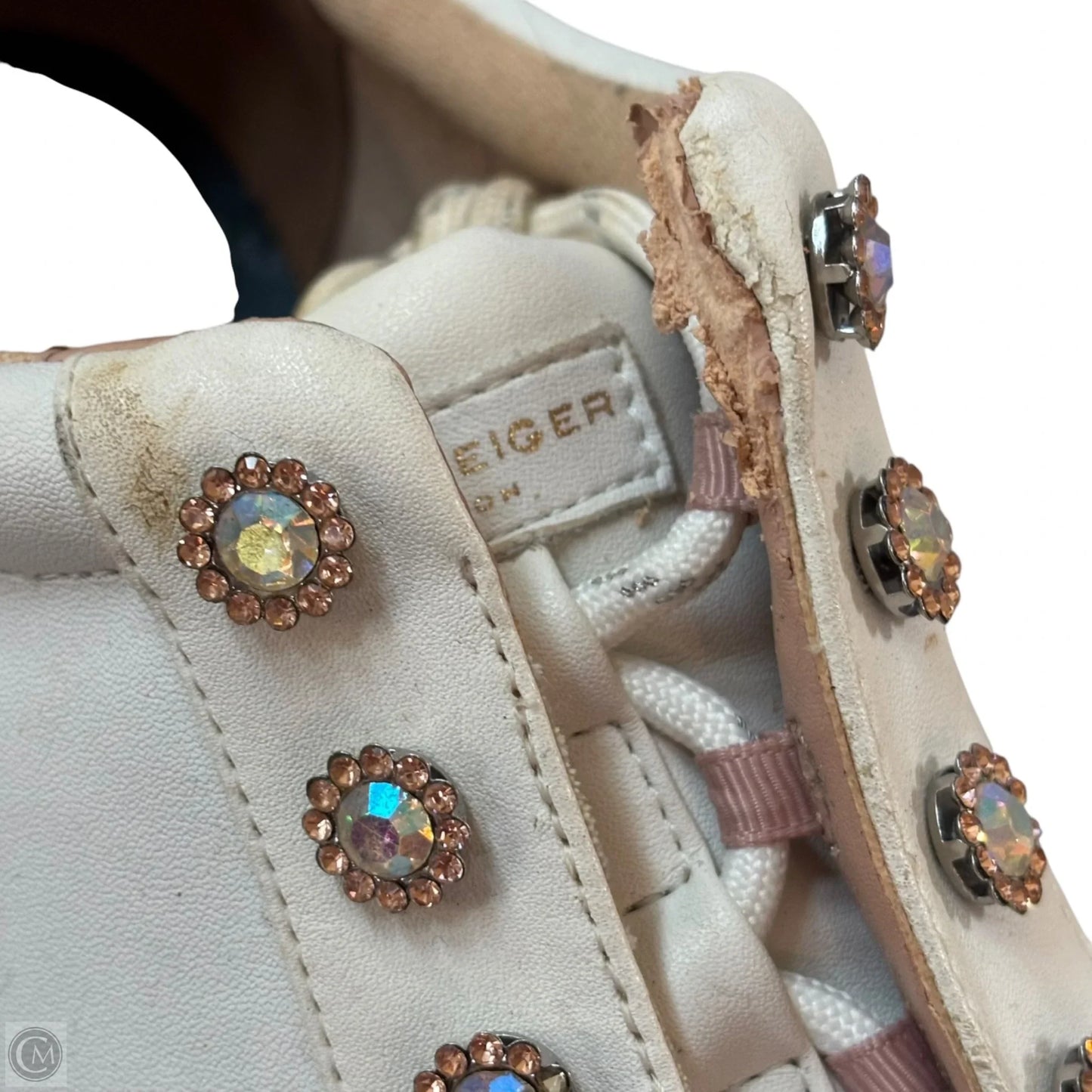Shoes Sneakers By Kurt Geiger London In White, Size: 7.5
