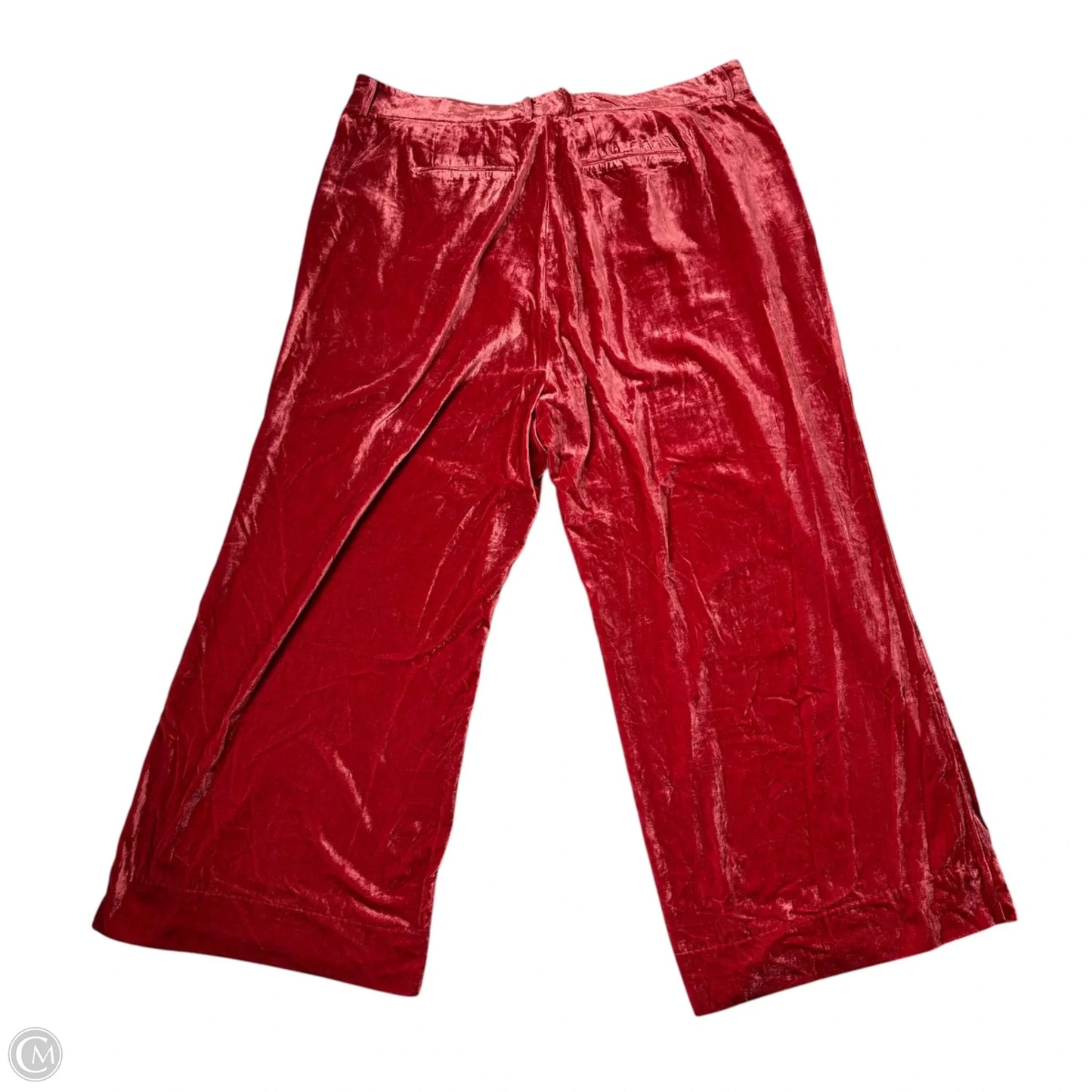 Pants Wide Leg By Torrid In Red, Size: 22