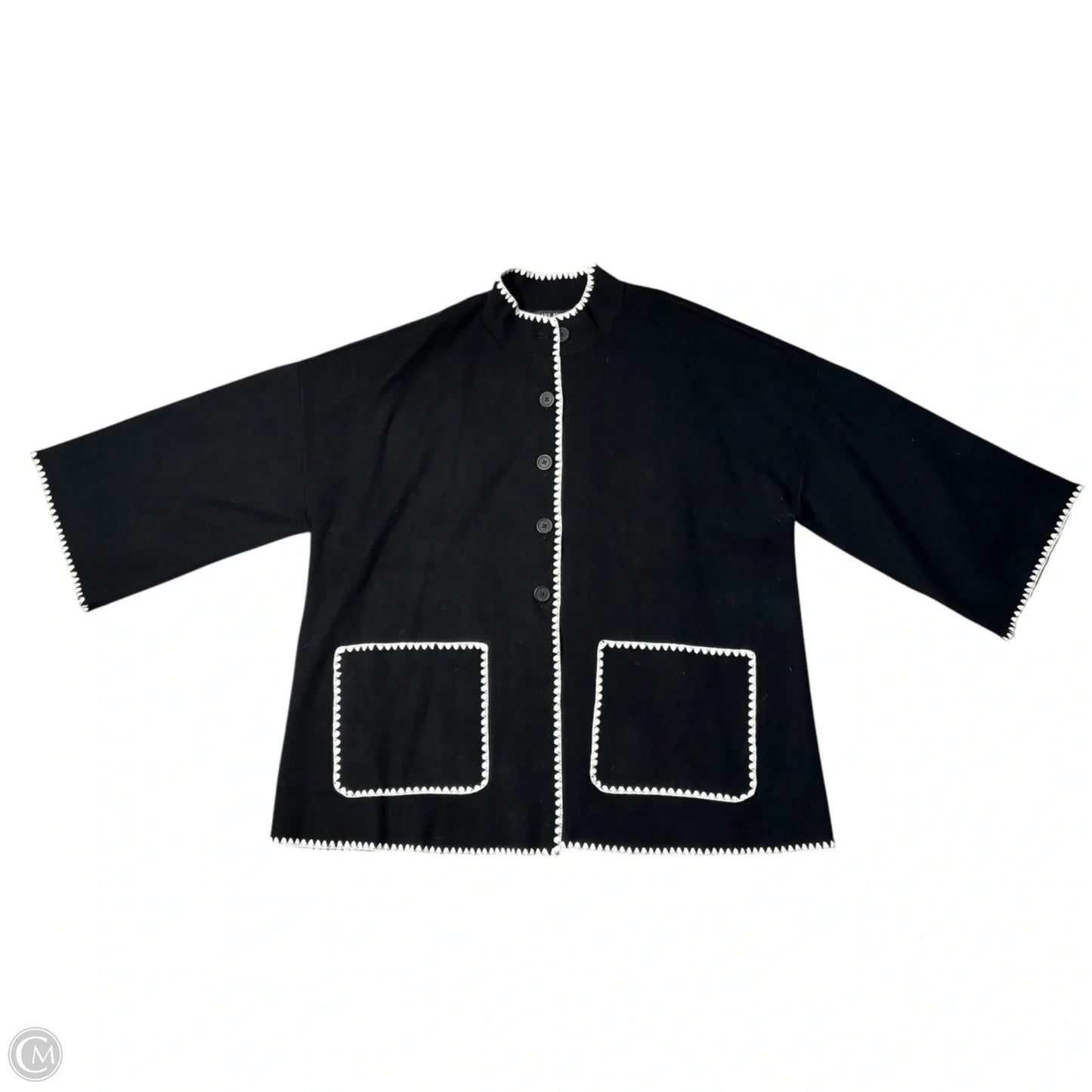 Sweater Cardigan By Lane Bryant In Black, Size: 3x