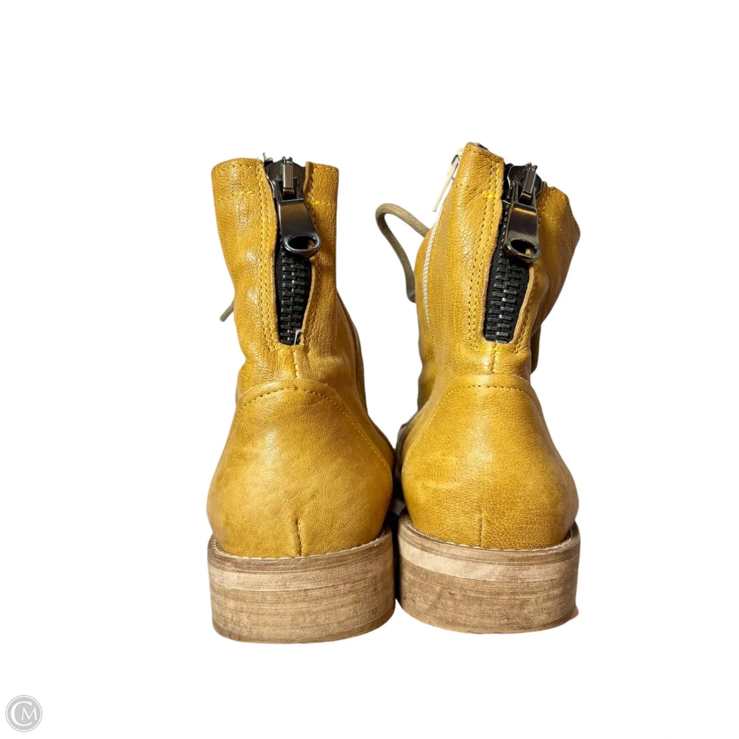 Boots Leather By Free People In Brown, Size: 7.5