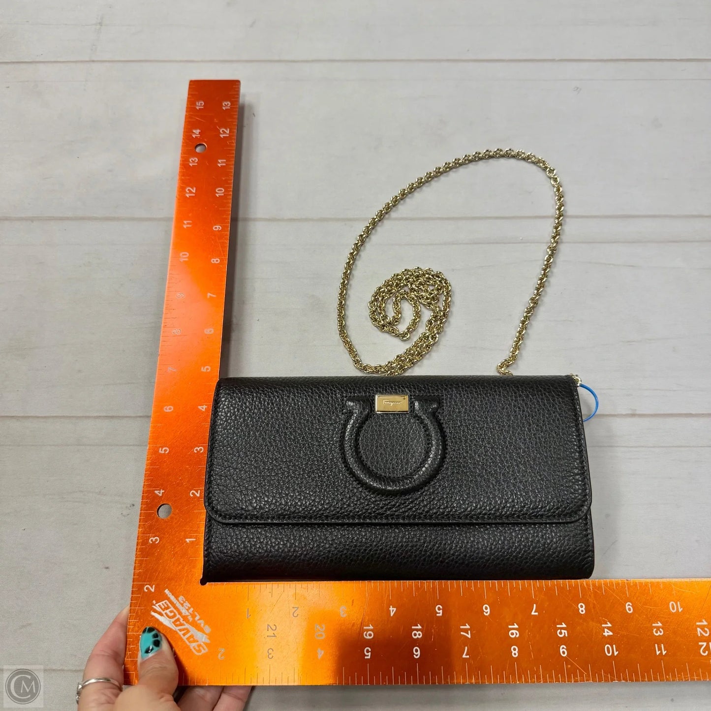 Wallet Luxury Designer By Ferragamo, Size: Large