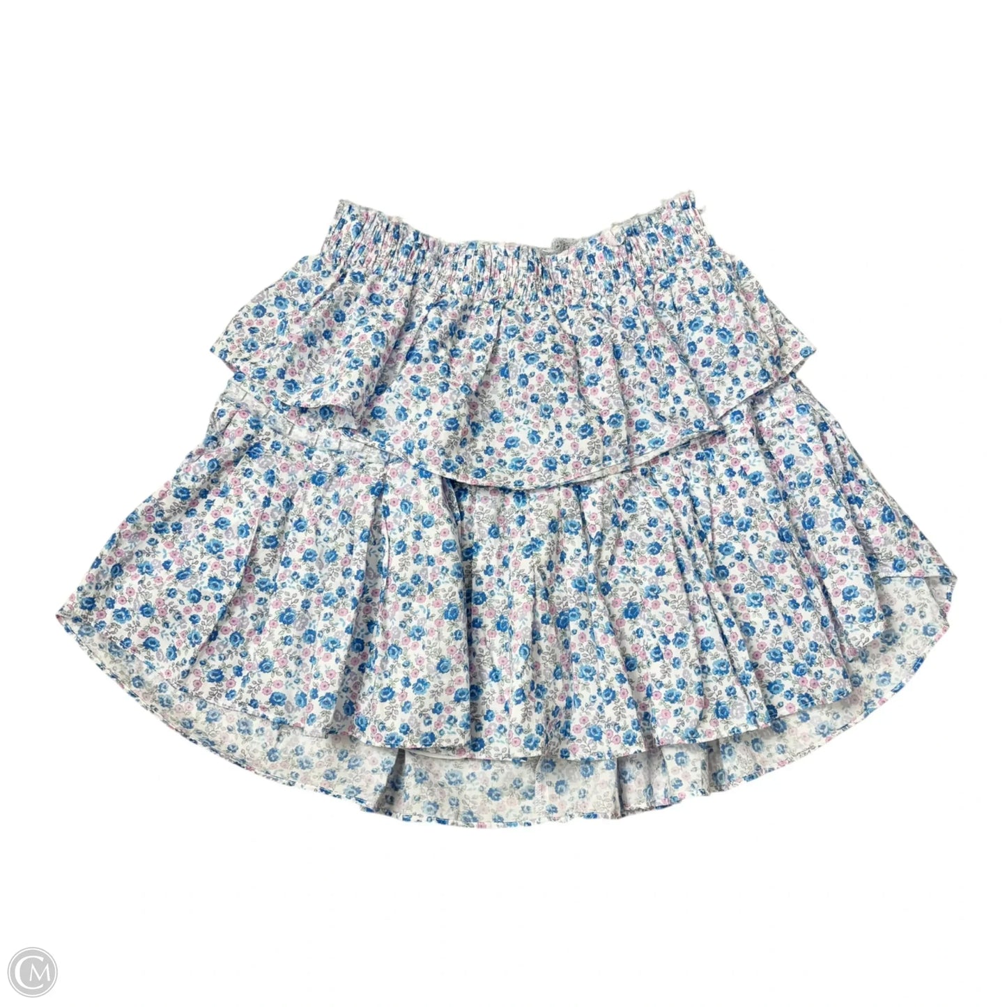 Skirt Mini & Short By Loveshackfancy In Floral Print, Size: S