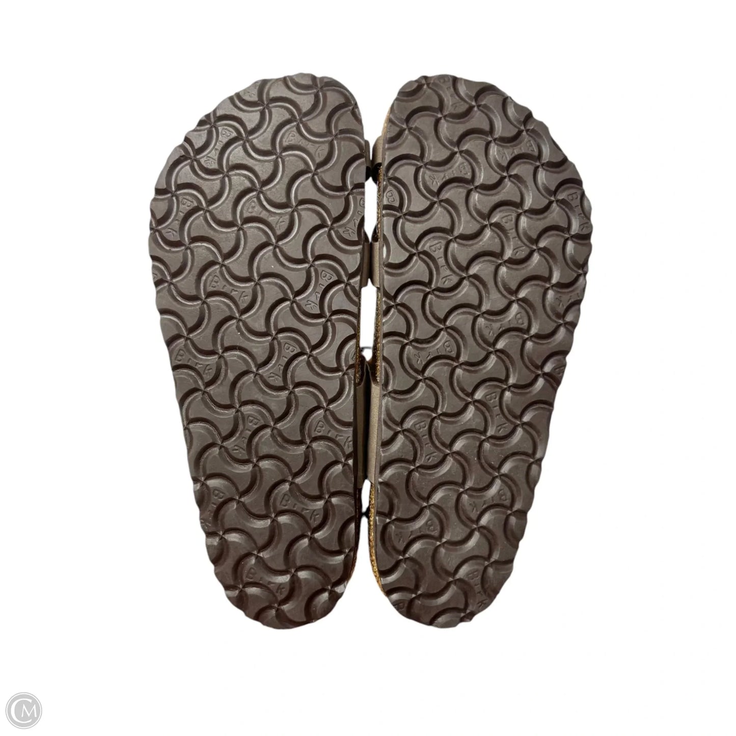Sandals Flats By Birkenstock In Brown, Size: 7