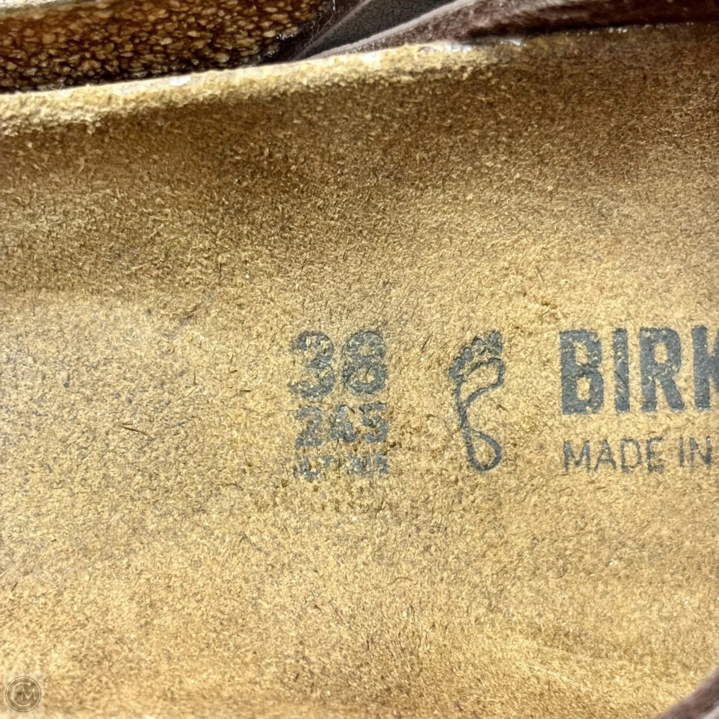 Sandals Flats By Birkenstock In Brown, Size: 7