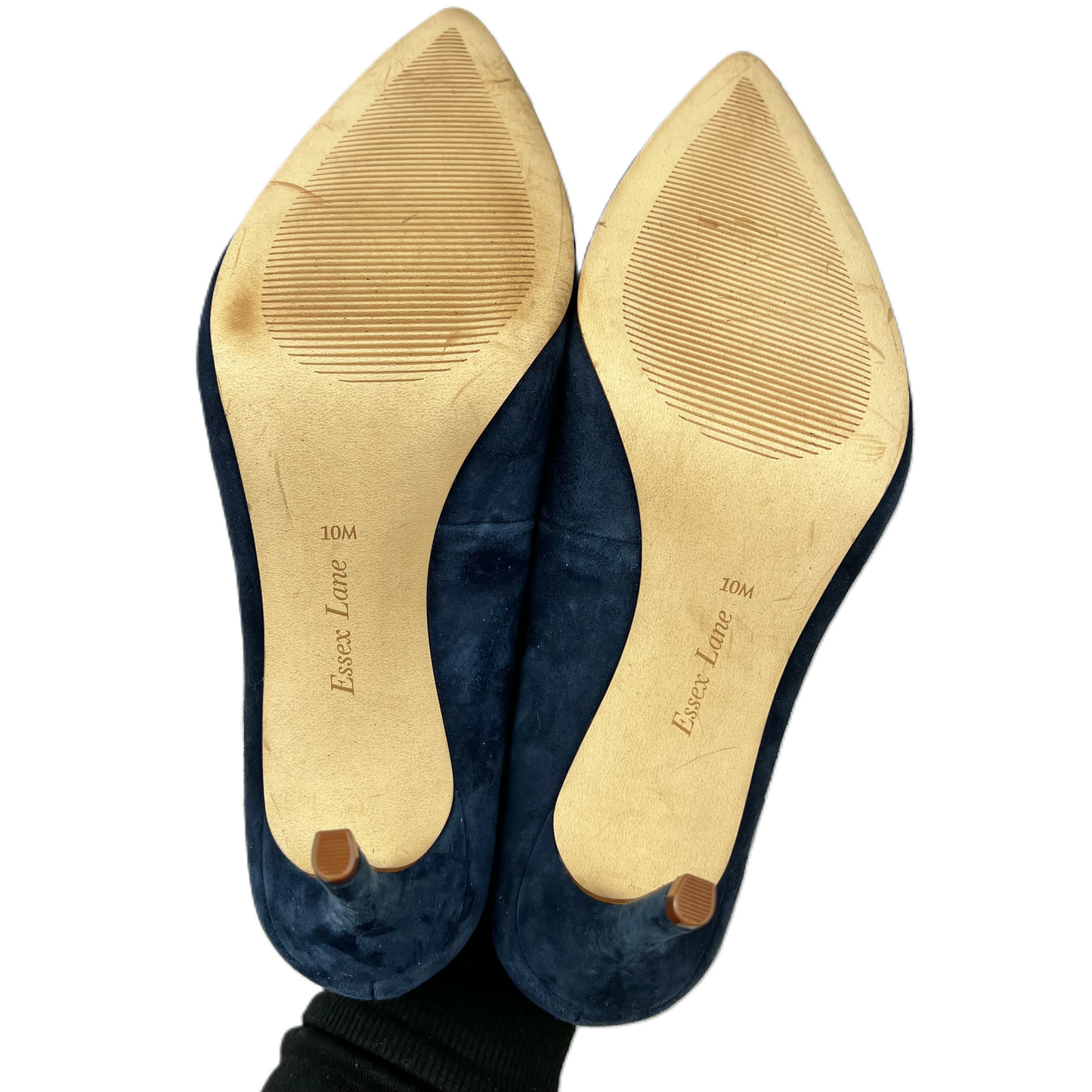 Blue Shoes Heels Stiletto By Essex Lane, Size: 10