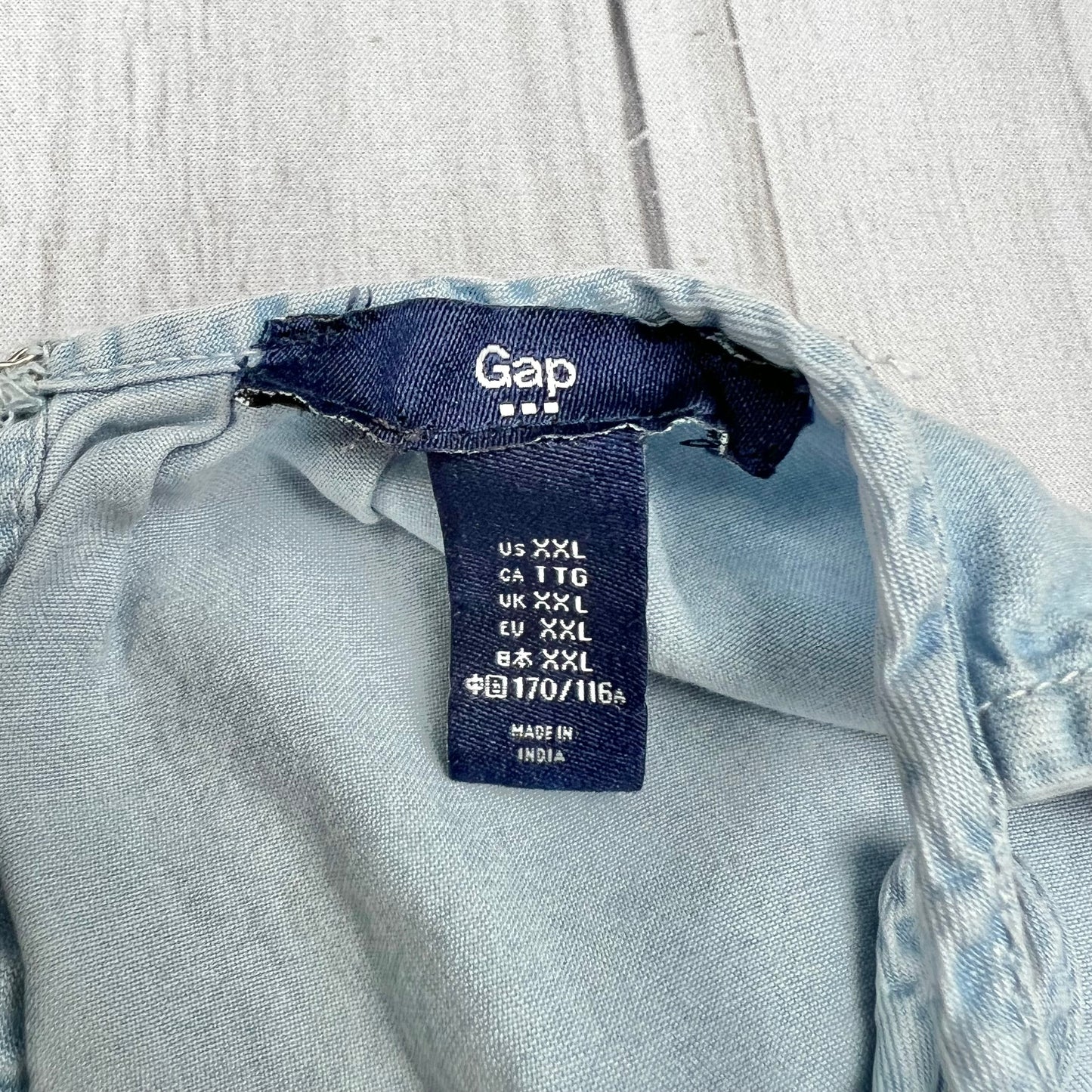 Blue Denim Romper By Gap, Size: Xxl