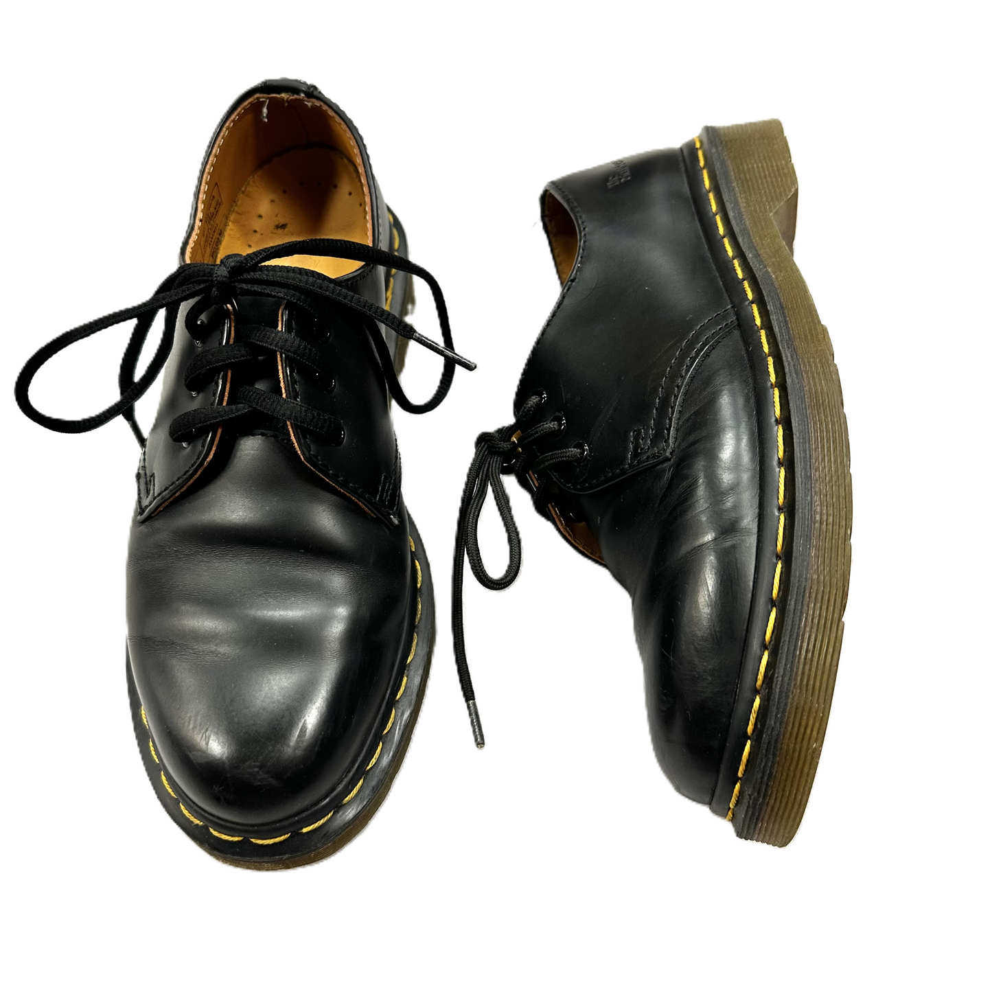 Black Shoes Flats By Dr Martens, Size: 6.5