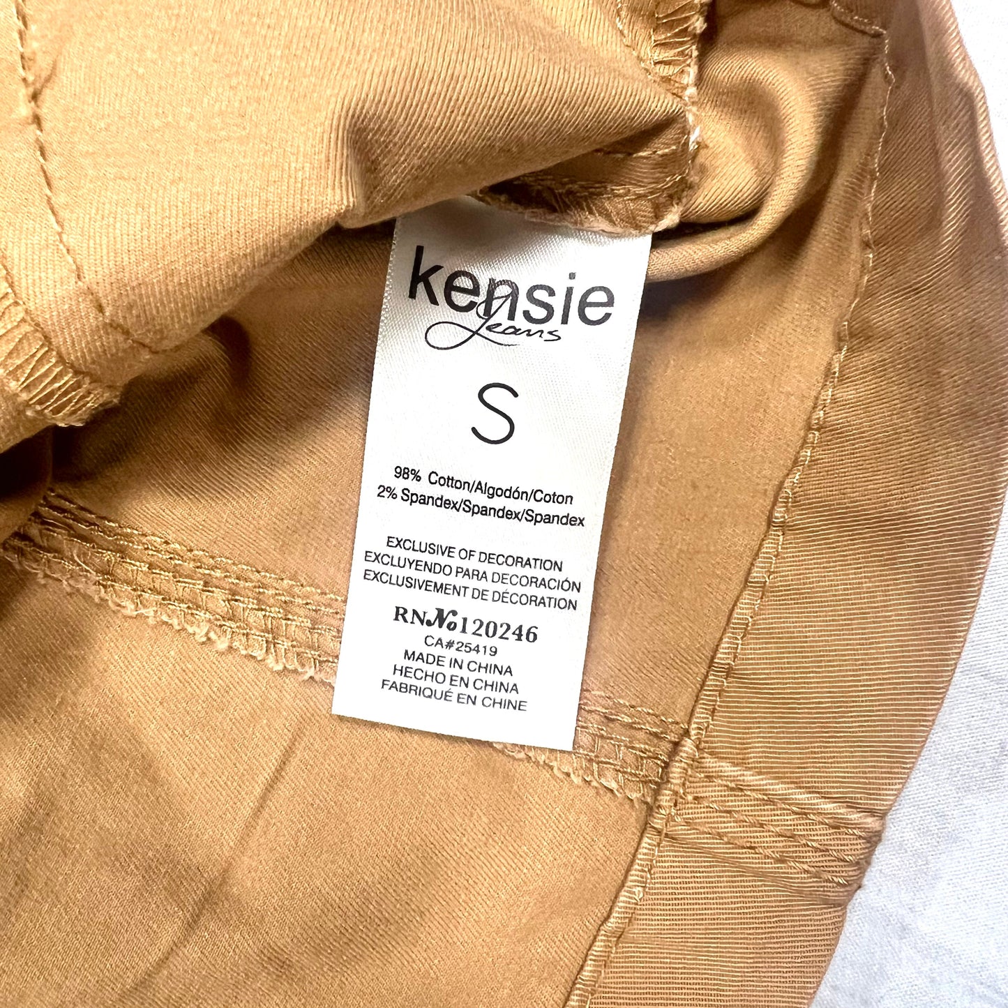 Coat Other By Kensie In Beige, Size: S