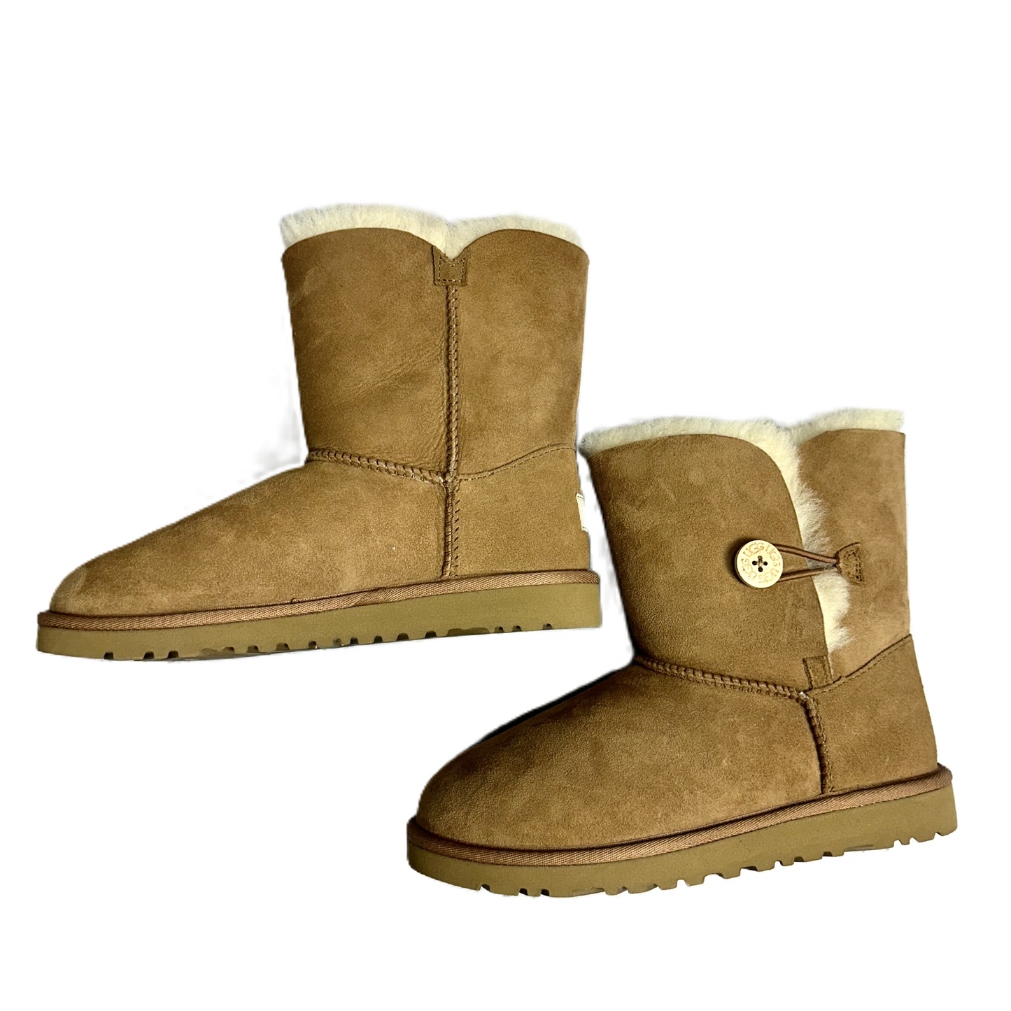 Boots Designer By Ugg In Tan, Size: 5