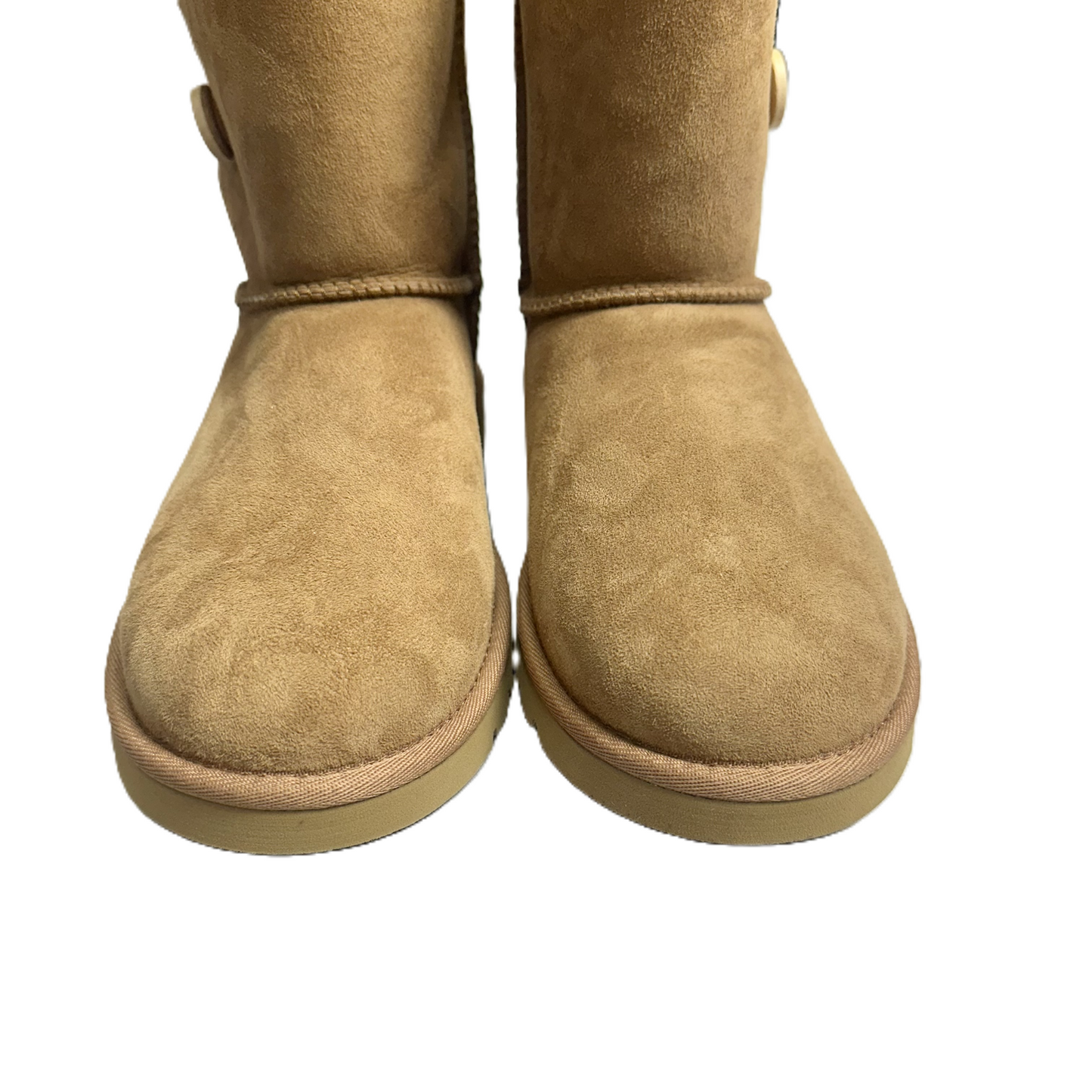 Boots Designer By Ugg In Tan, Size: 5