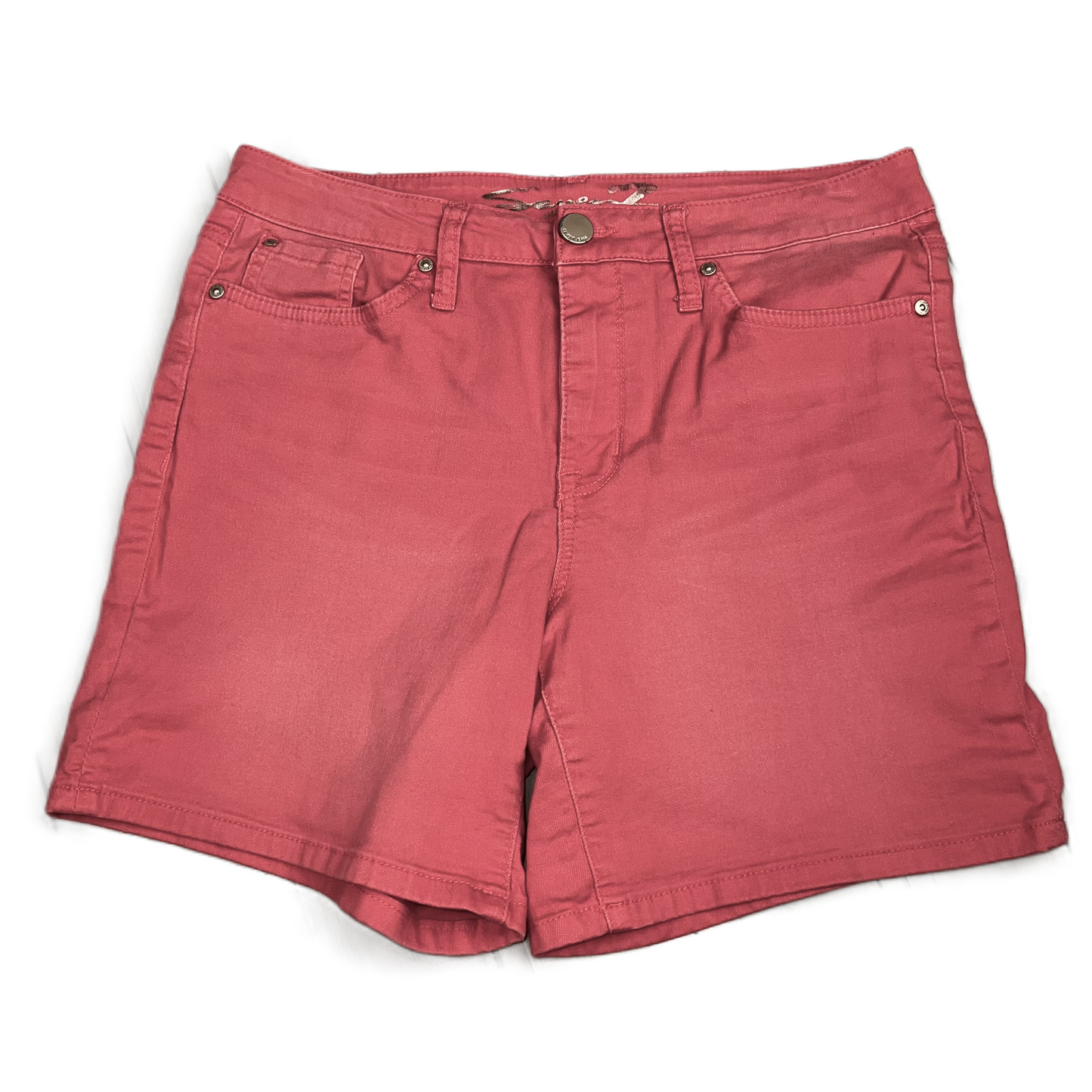 Pink Denim Shorts By Seven 7, Size: 10