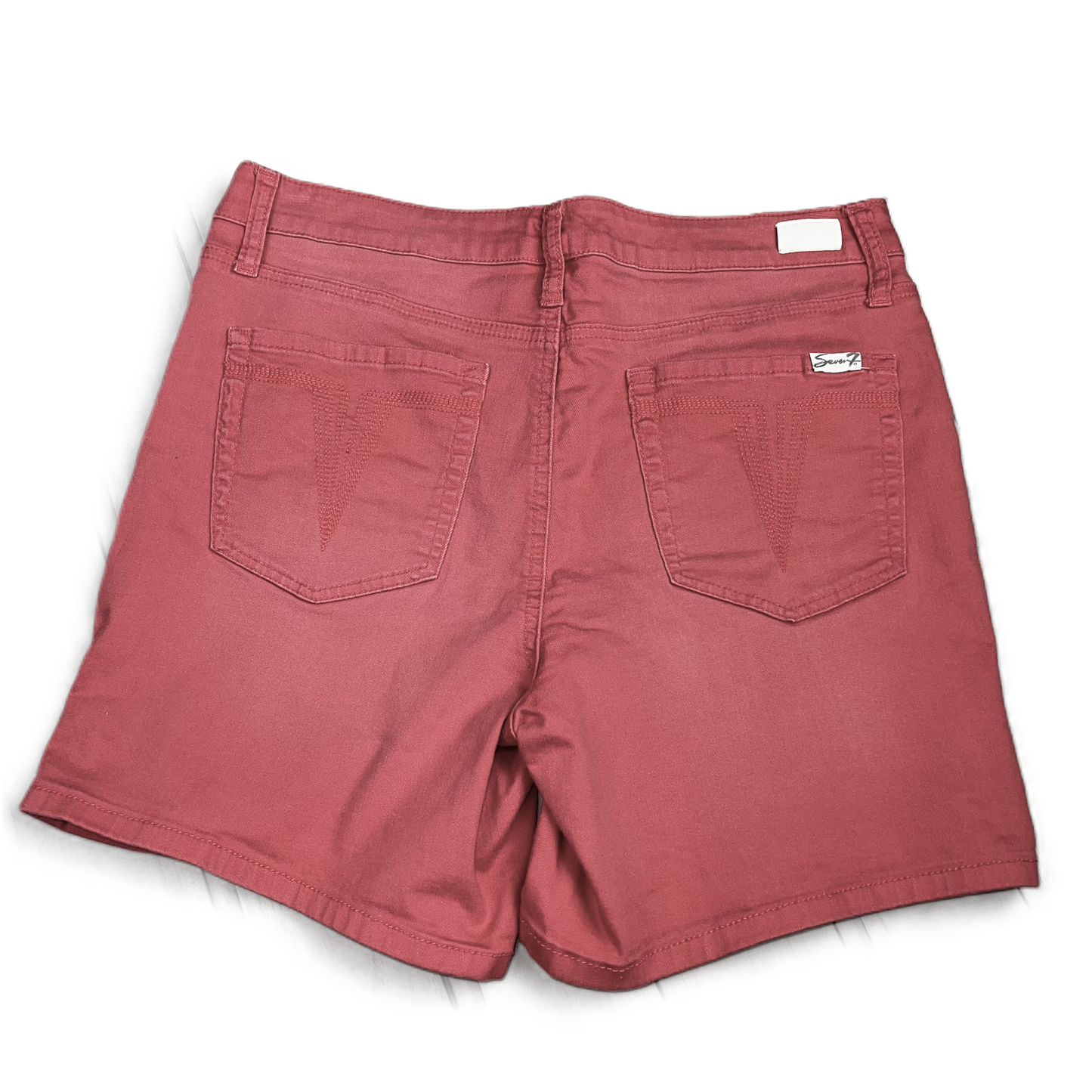 Pink Denim Shorts By Seven 7, Size: 10