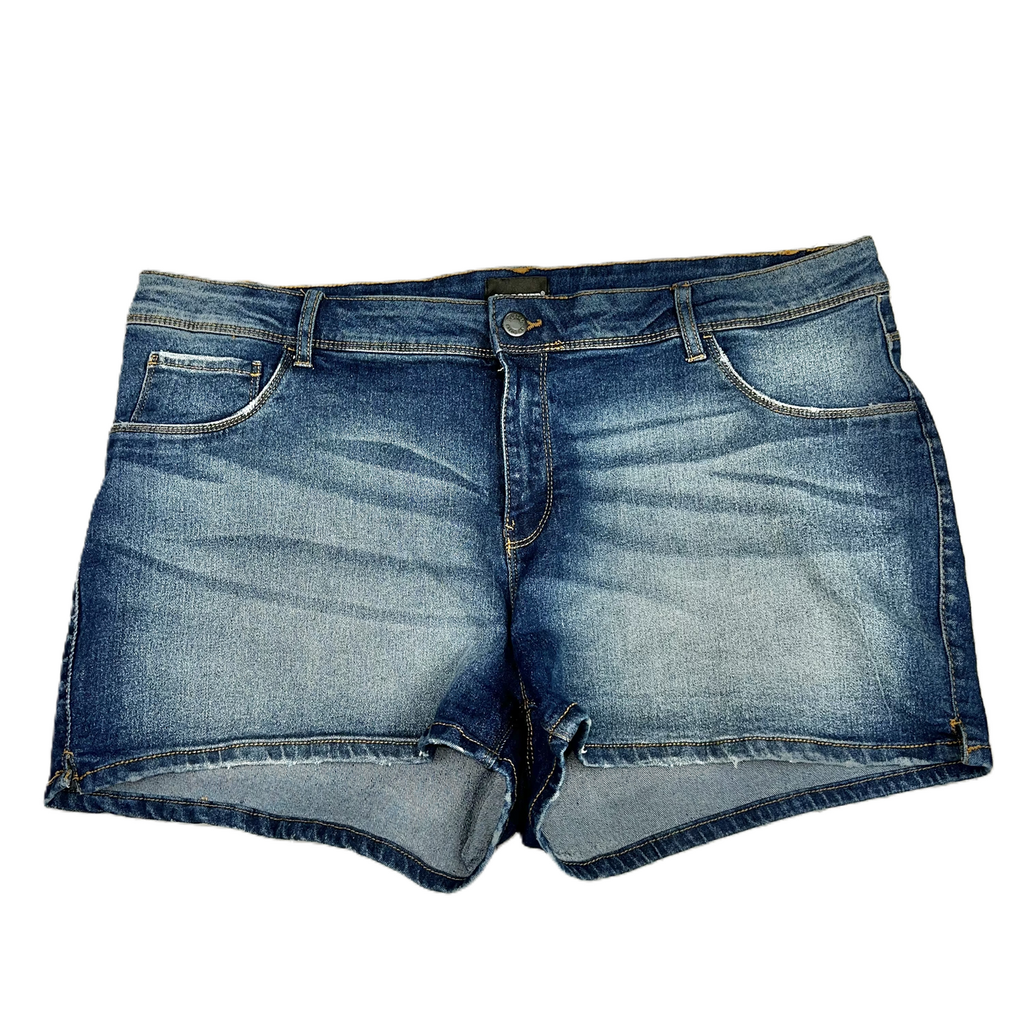 Blue Denim Shorts By Joe Boxer, Size: 18w