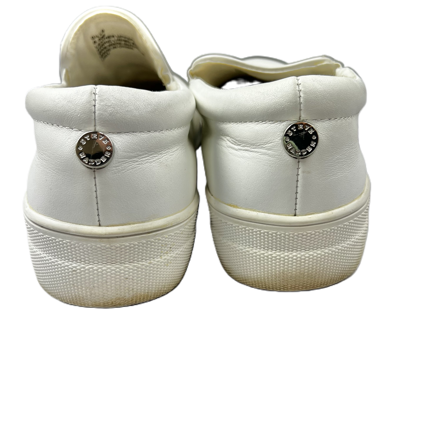 White Shoes Sneakers By Steve Madden, Size: 6.5