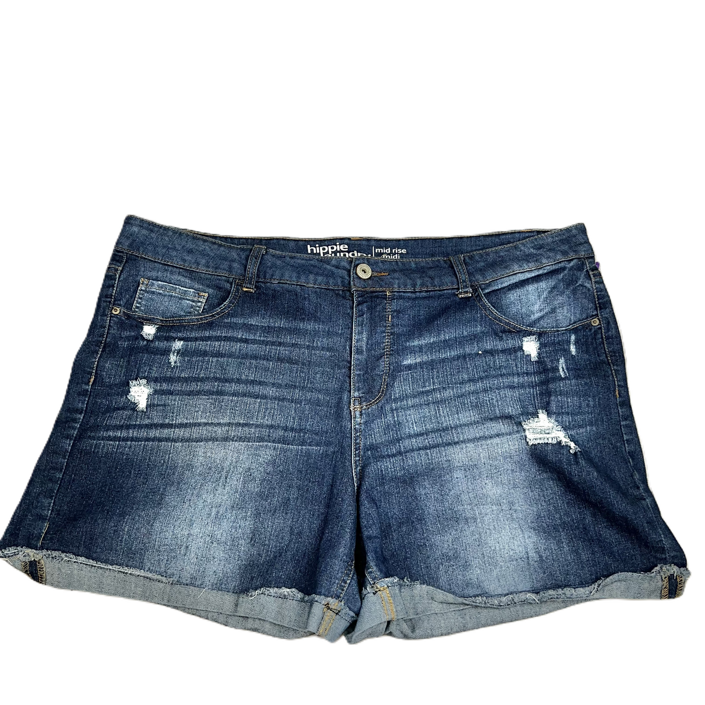 Blue Denim Shorts By Hippie Laundry, Size: 20