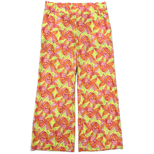 Floral Print Pants Designer By Lilly Pulitzer, Size: L