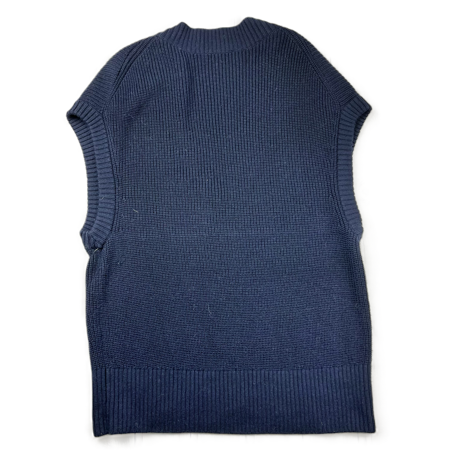 Navy Vest Sweater By Banana Republic, Size: S