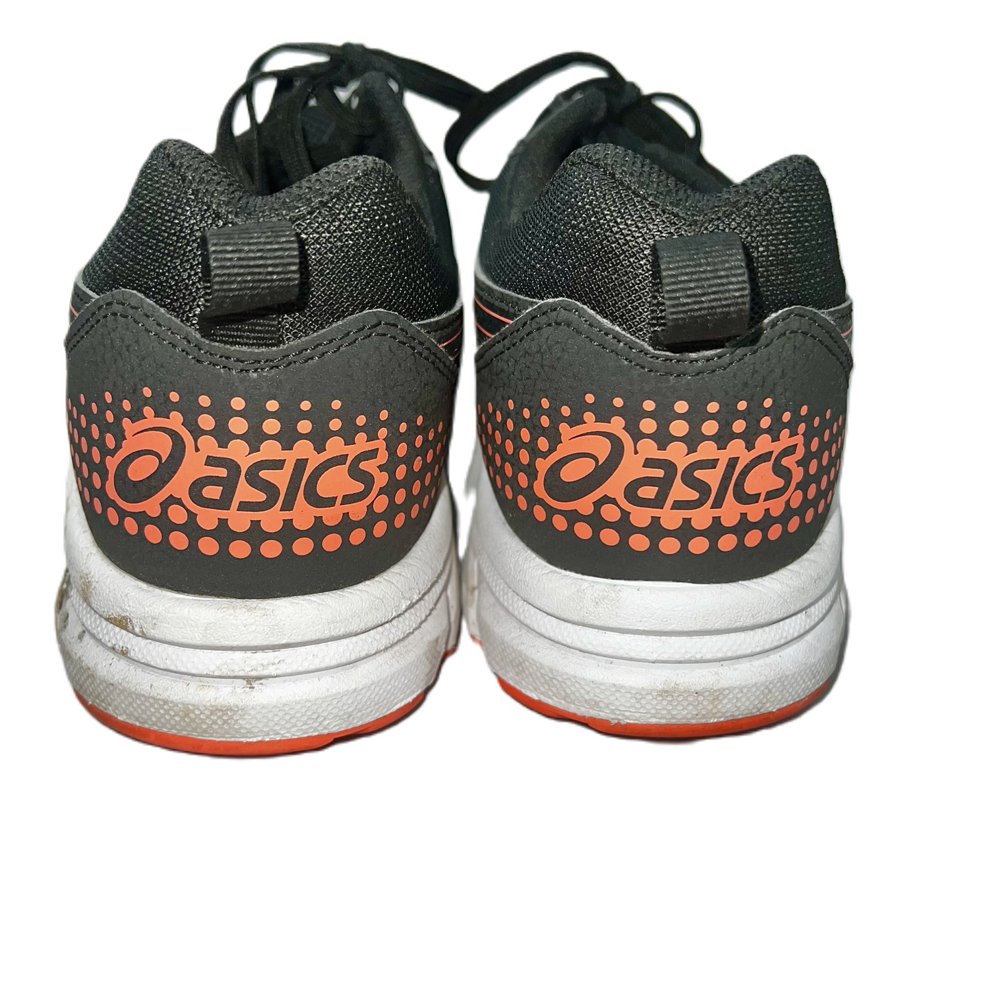 Shoes Athletic By Asics In Black & Orange, Size: 10.5