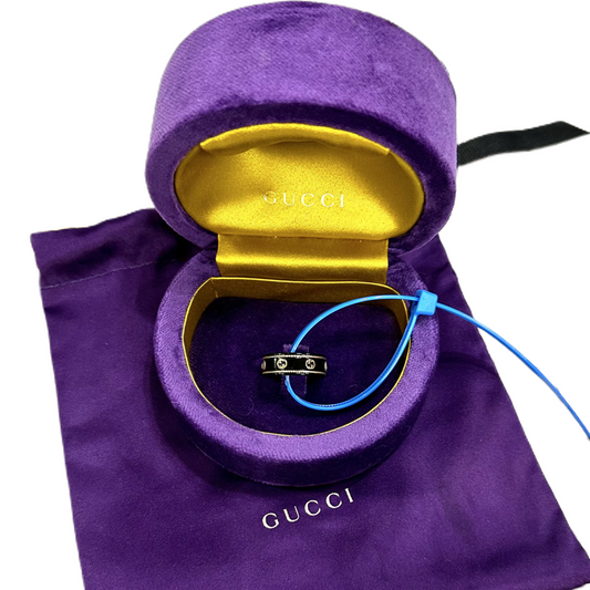 Ring Luxury Designer By Gucci, Size: 4.5