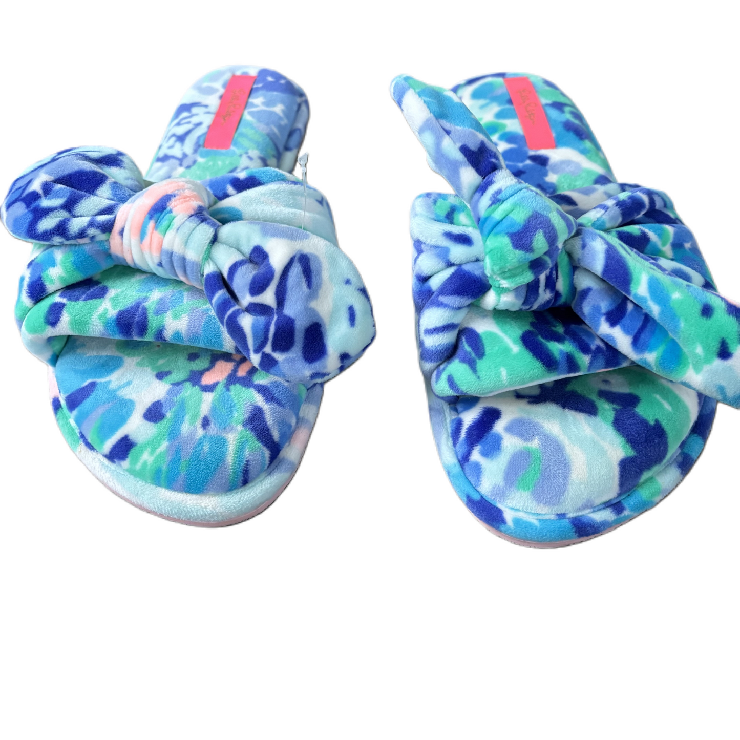 Slippers Designer By Lilly Pulitzer In Blue, Size: 9-10