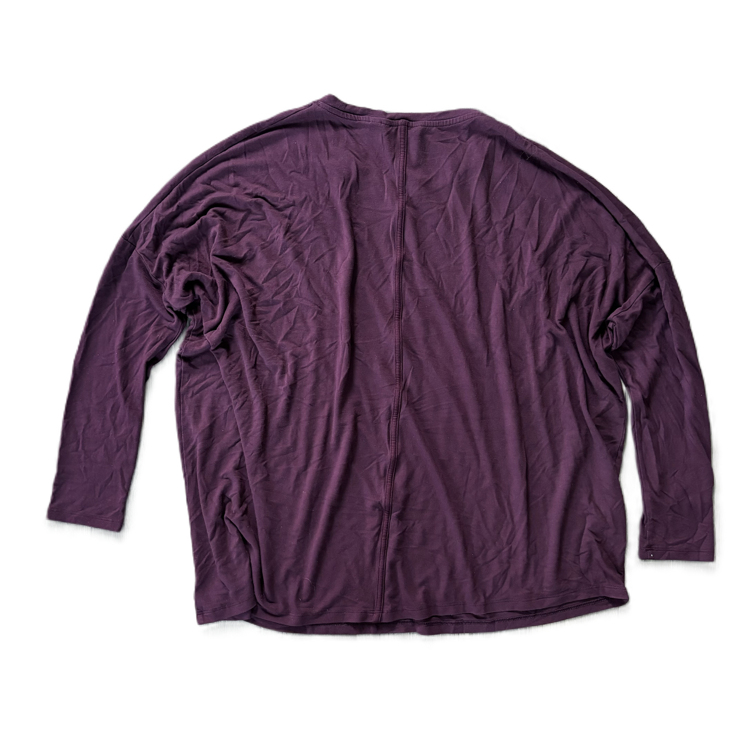 Top Long Sleeve By Athleta In Purple, Size: M