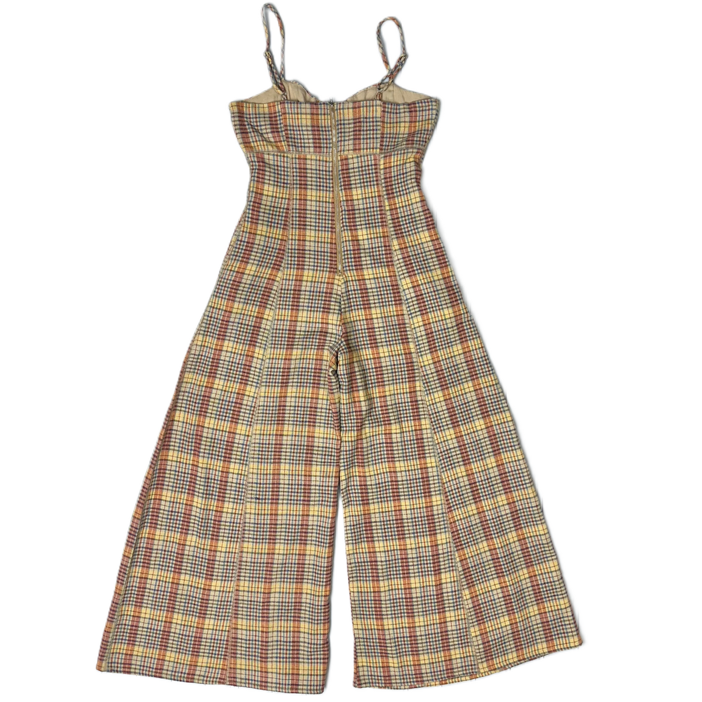 Jumpsuit By Storia In Plaid Pattern, Size: S