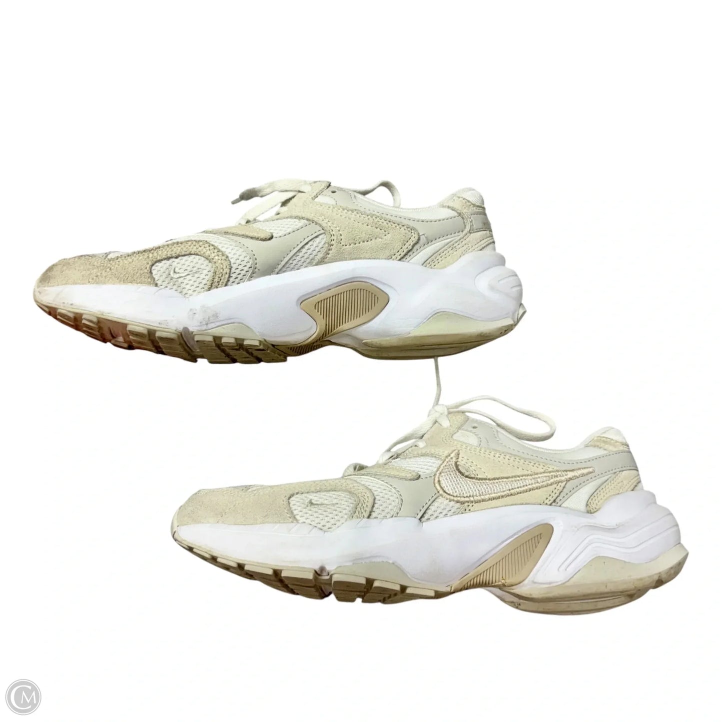 Shoes Athletic By Nike In White, Size: 8.5