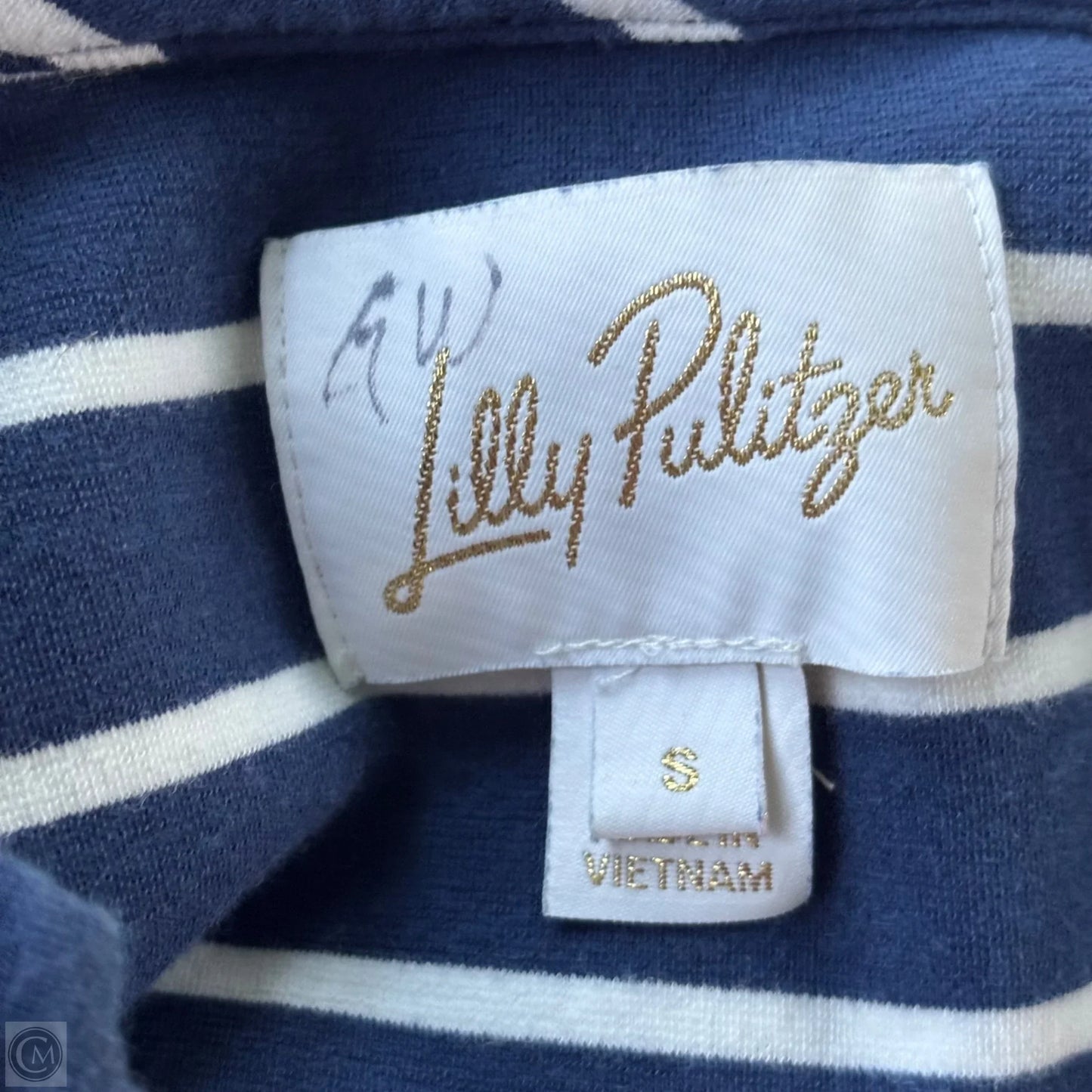 Dress Designer By Lilly Pulitzer In Striped Pattern, Size: S