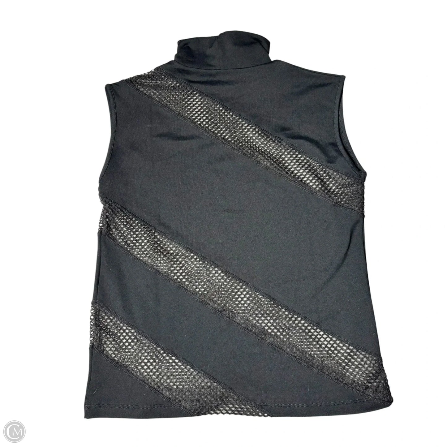 Athletic Top Short Sleeve By Prjon In Black, Size: S