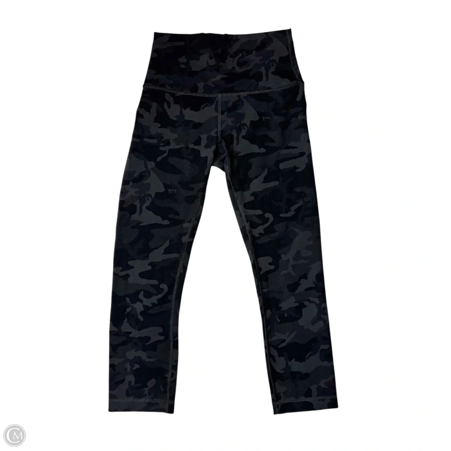 Athletic Leggings Capris By Lululemon In Camouflage Print, Size: S