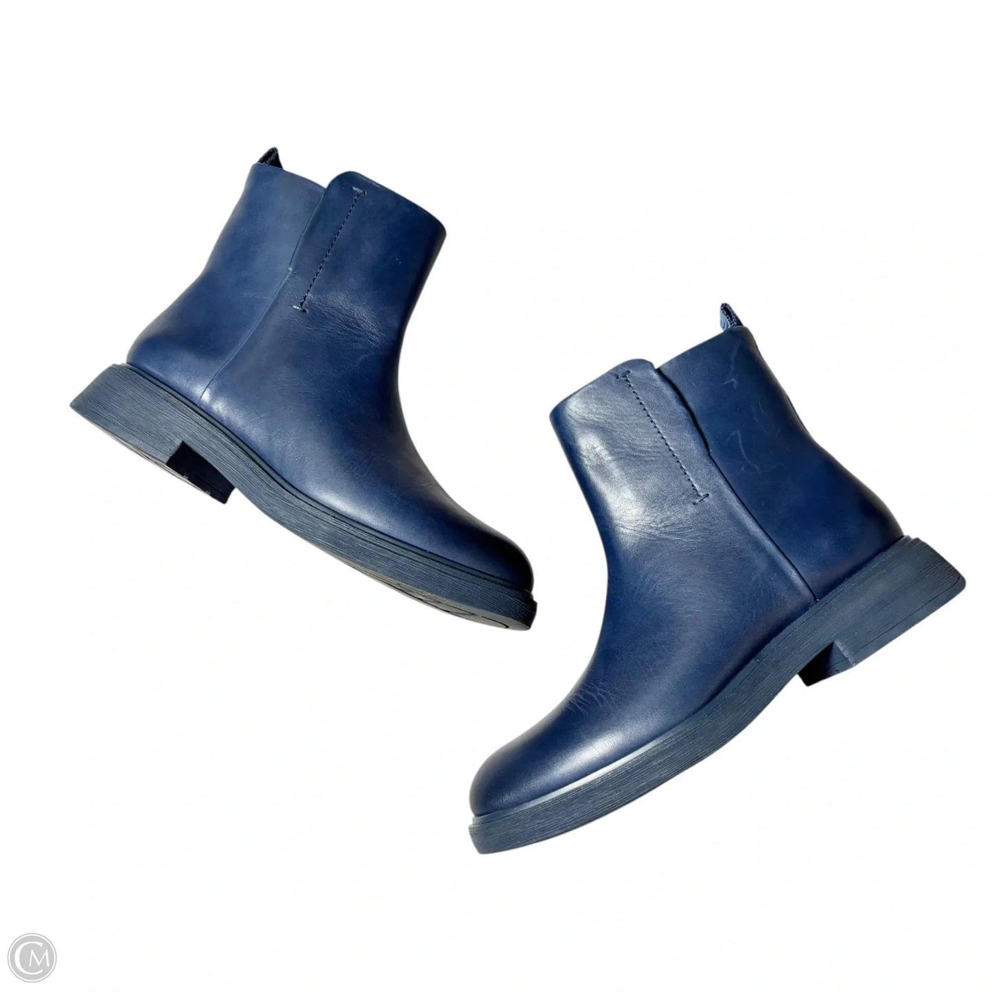 Boots Ankle Flats By Franco Sarto In Blue, Size: 6.5