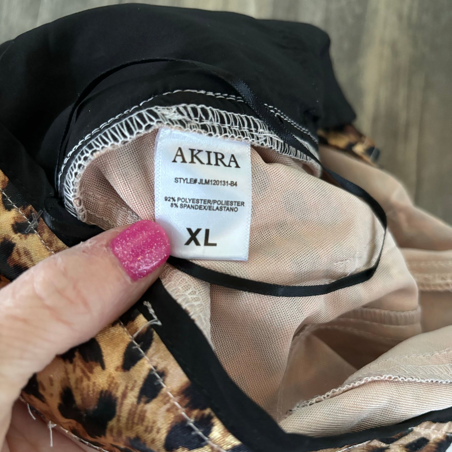 Pants Cargo & Utility By Akira In Leopard Print, Size: Xl