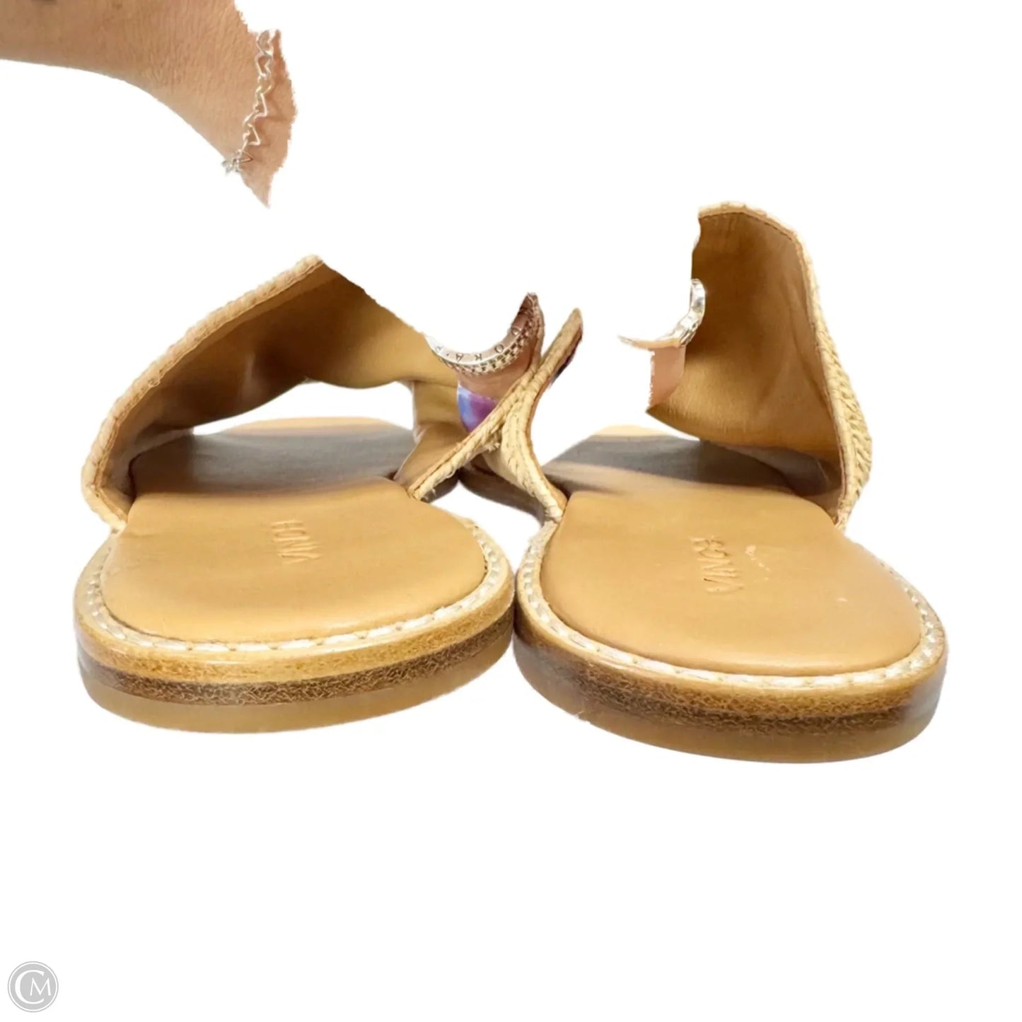 Sandals Flats By Vince In Tan, Size: 9