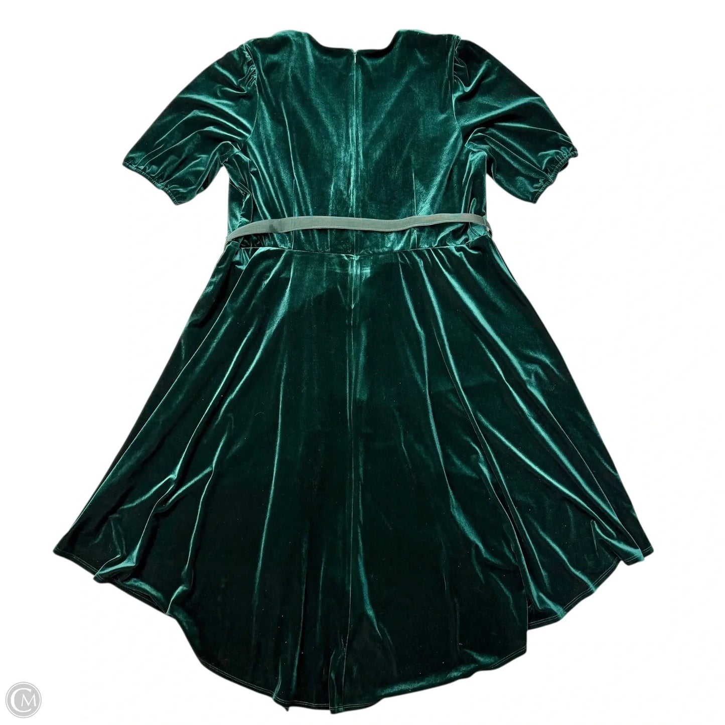 Dress Party Midi By Lane Bryant In Green, Size: 4x