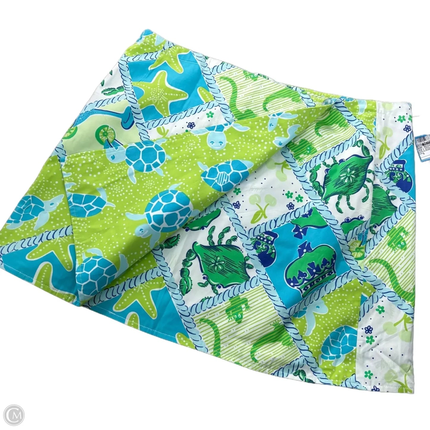 Skirt Designer By Lilly Pulitzer In Blue & Green, Size: S