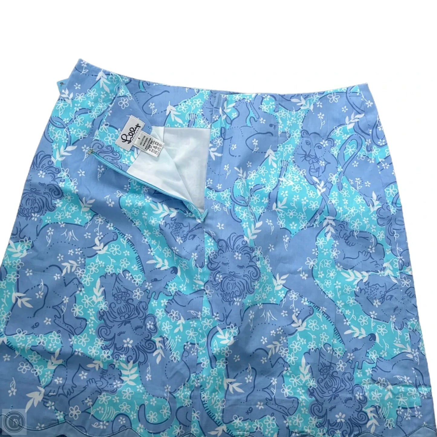 Skirt Designer By Lilly Pulitzer In Blue & Purple, Size: S