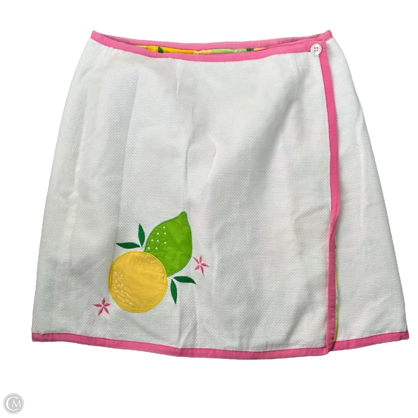 Skirt Designer By Lilly Pulitzer In Green & Yellow, Size: S