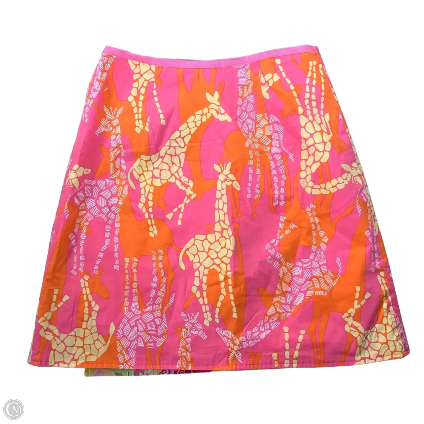 Skirt Designer By Lilly Pulitzer In Orange & Pink, Size: S