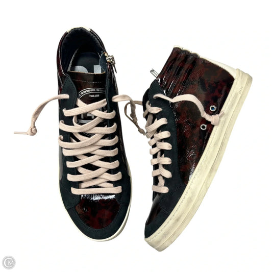Shoes Sneakers By P448 In Black & Brown, Size: 6.5