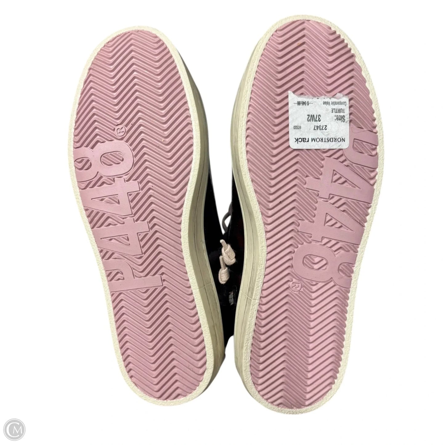 Shoes Sneakers By P448 In Black & Brown, Size: 6.5