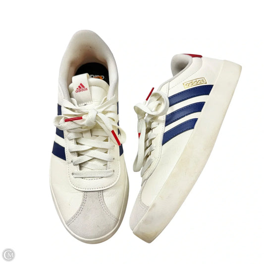 Shoes Sneakers By Adidas In Blue & Red & White, Size: 8.5